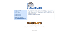Desktop Screenshot of lenzhal.de